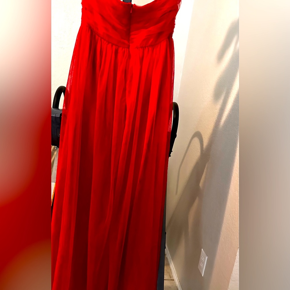Long Red Formal gown, Large from Lulus